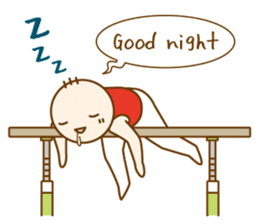 Mr.Gymnast-2(English) sticker #10202619