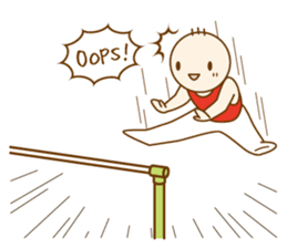 Mr.Gymnast-2(English) sticker #10202621