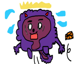 Violet different to the world 2 sticker #10202745