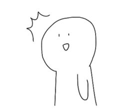 Shirota,white boy's daily sticker #10202842