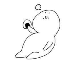 Shirota,white boy's daily sticker #10202844