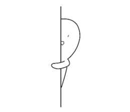 Shirota,white boy's daily sticker #10202847