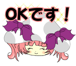 Glitter Cute Girls 2 -Mushroom- sticker #10203091