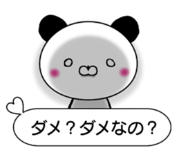 Mollycoddle Panda .01 sticker #10203114