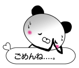 Mollycoddle Panda .01 sticker #10203122