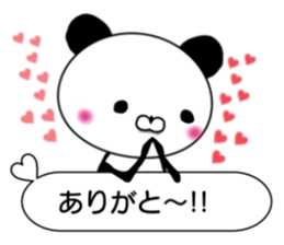 Mollycoddle Panda .01 sticker #10203145