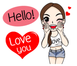 Yuri sexy girl (EN) sticker #10203284