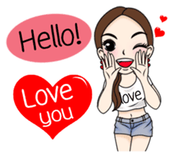 Yuri sexy girl (EN) sticker #10203284