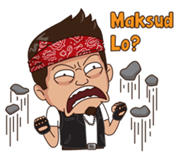 Ali Badai : Anak Jalanan sticker #10203601