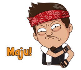 Ali Badai : Anak Jalanan sticker #10203610