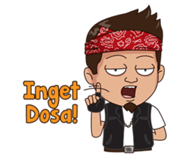 Ali Badai : Anak Jalanan sticker #10203611