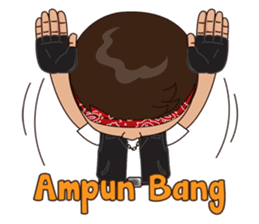 Ali Badai : Anak Jalanan sticker #10203613