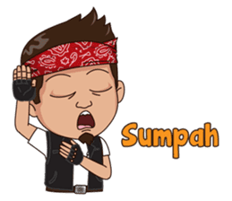 Ali Badai : Anak Jalanan sticker #10203620