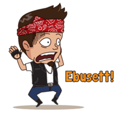 Ali Badai : Anak Jalanan sticker #10203624