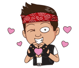 Ali Badai : Anak Jalanan sticker #10203625