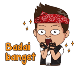 Ali Badai : Anak Jalanan sticker #10203629