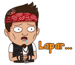Ali Badai : Anak Jalanan sticker #10203630