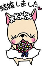 Frebull-chan Wedding Sticker sticker #10203636