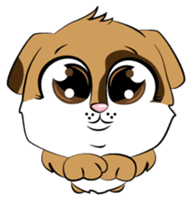 Cute Doggie Loly sticker #10203875