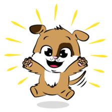 Cute Doggie Loly sticker #10203876