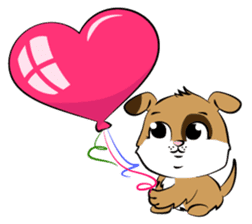 Cute Doggie Loly sticker #10203878
