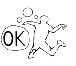 Volleyball player vol.1 sticker #10204538