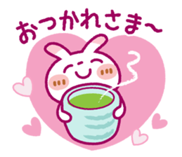 Spotted rabbit(Gentle words)Spring Ver. sticker #10204880