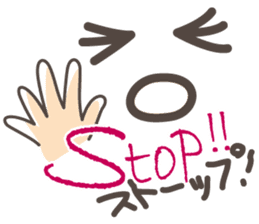 Alphabetical Conversation 1 (In a word) sticker #10205379