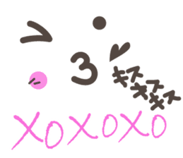 Alphabetical Conversation 1 (In a word) sticker #10205389