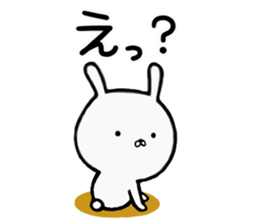 Usausa of the rabbit sticker #10205677