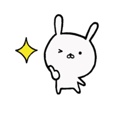 Usausa of the rabbit sticker #10205681