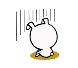 Usausa of the rabbit sticker #10205698