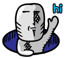 dead face stone (English.ver) sticker #10205836