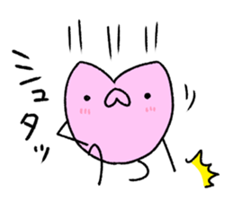 Flower language of a cherry tree Ver.2 sticker #10206001