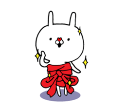 Fun! bear and rabbit 6 sticker #10206092