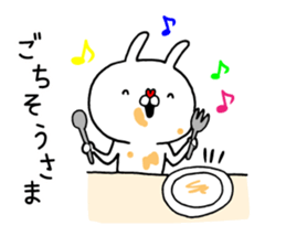 Fun! bear and rabbit 6 sticker #10206096