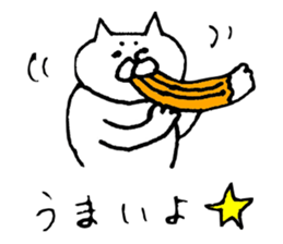 The cat which I drew 12 sticker #10206113