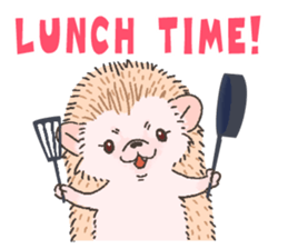 "TAWASHI" the hedgehog & family(Engrish) sticker #10206152