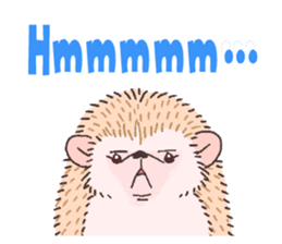 "TAWASHI" the hedgehog & family(Engrish) sticker #10206163