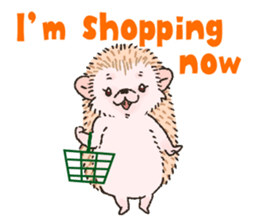 "TAWASHI" the hedgehog & family(Engrish) sticker #10206164
