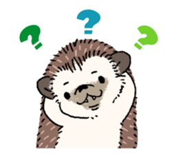 "TAWASHI" the hedgehog & family(Engrish) sticker #10206167