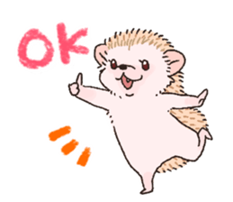 "TAWASHI" the hedgehog & family(Engrish) sticker #10206168