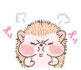 "TAWASHI" the hedgehog & family(Engrish) sticker #10206171