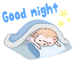 "TAWASHI" the hedgehog & family(Engrish) sticker #10206177