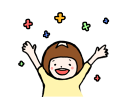 family contact Oita dialect mother sticker #10206263