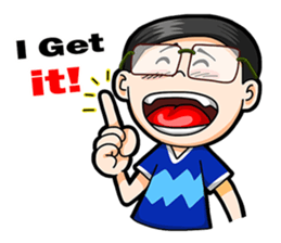 Noom Glasses Boy Part 2 sticker #10206354