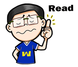 Noom Glasses Boy Part 2 sticker #10206358