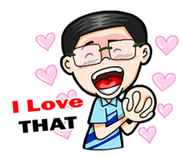 Noom Glasses Boy Part 2 sticker #10206364