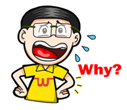 Noom Glasses Boy Part 2 sticker #10206383