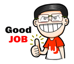 Noom Glasses Boy Part 2 sticker #10206386